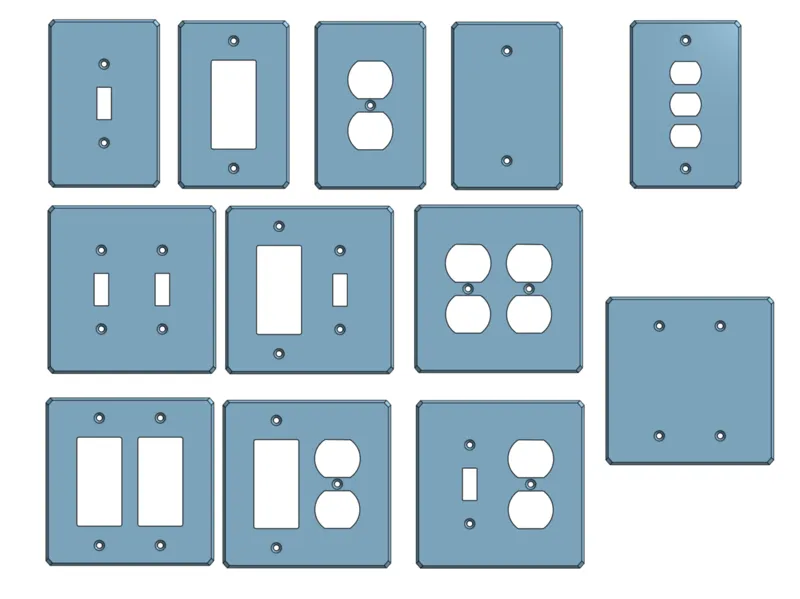 Light Switch Cover, Outlet Cover, GFCI Cover...
