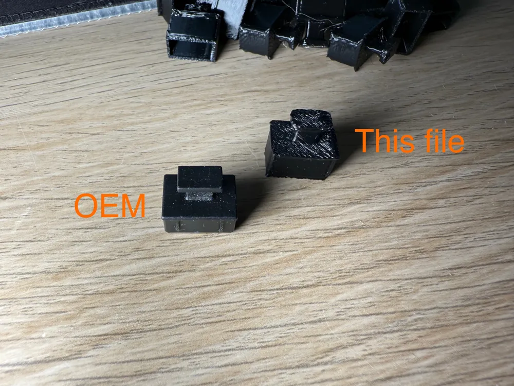 SFP / SFP+ / SFP28 rubber plug by cwurm MakerWorld: Download Free 3D Models