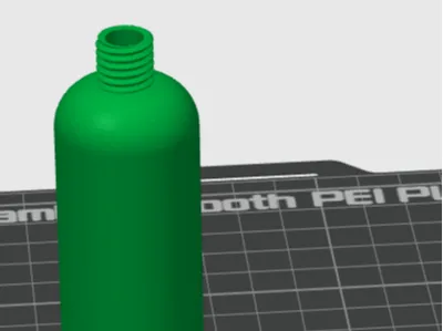 Water Bottle + Cap