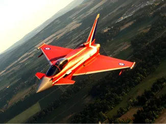 red arrows eurofighter