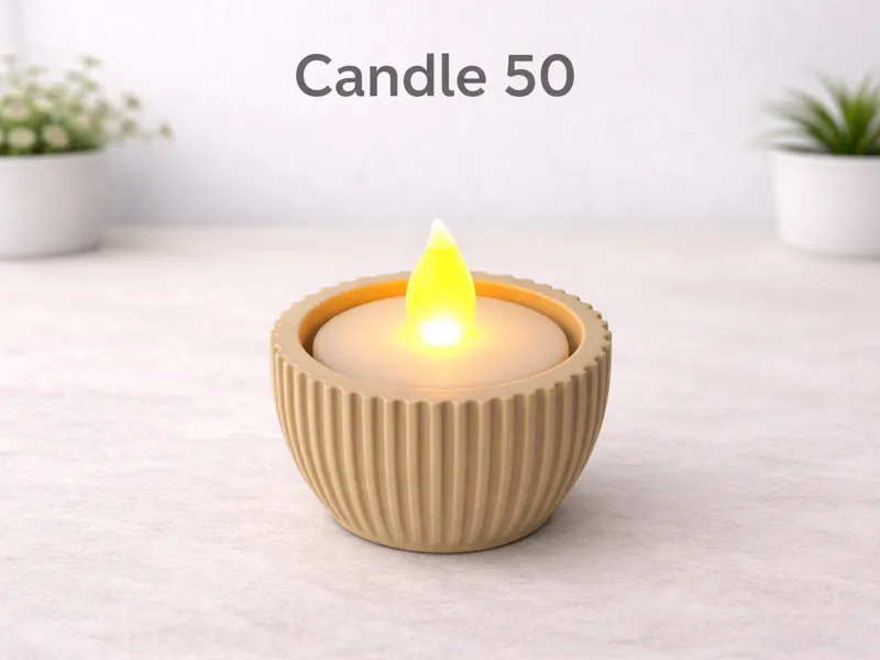 Candle 50 - Teelicht Halter LED