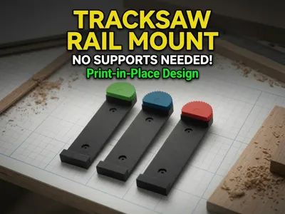 Festool, Makita, DeWalt etc. Track Saw Rail Holder