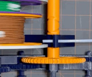 Pastamatic Leadscrew for 43mm Sub-spool (⅔ Spool)
