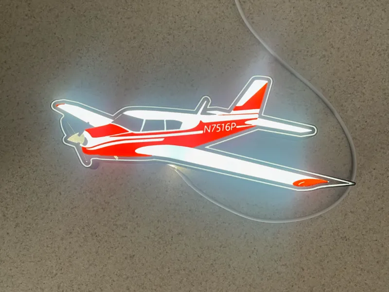 Piper Comanche Light Box N7516P