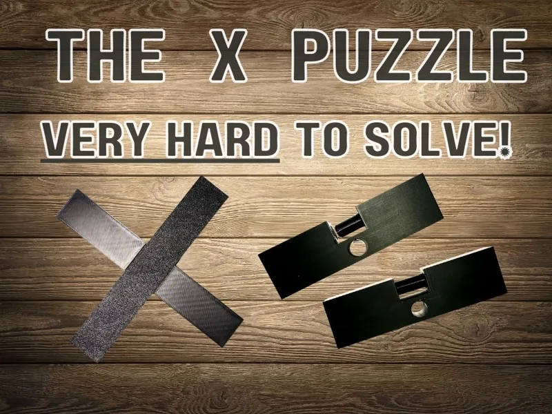 The "X" Puzzle - Very HARD to solve!