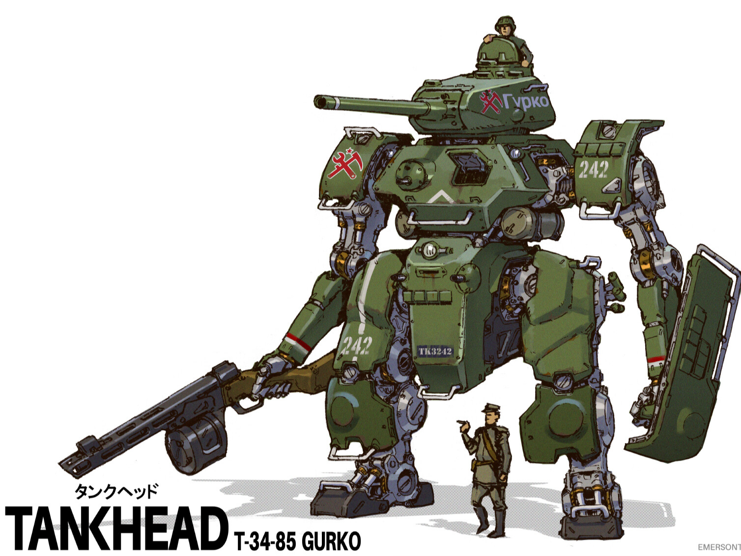 Tankhead Russian T-34 Medium Tank Mech