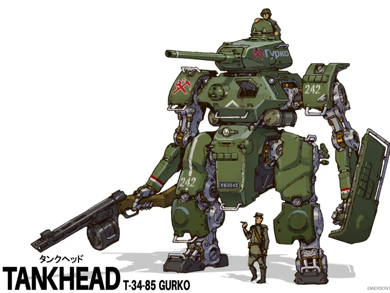 Tankhead Russian T-34 Medium Tank Mech