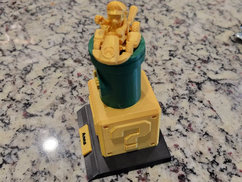 Mario trophy 3rd place