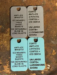 Cleaner Text, Spanish/English 0.16mm layer