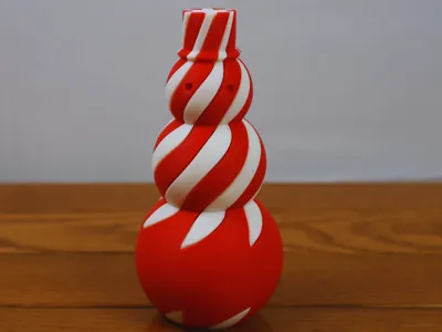 spiral snowman fidget