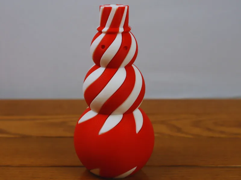 spiral snowman fidget