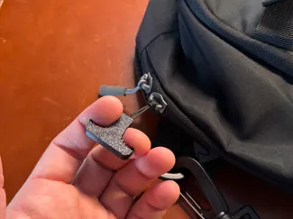 T Pull Zipper Tab
