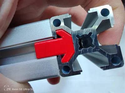 Aluminum Profile Mounting Accessories Embedded Auxiliary Connectors