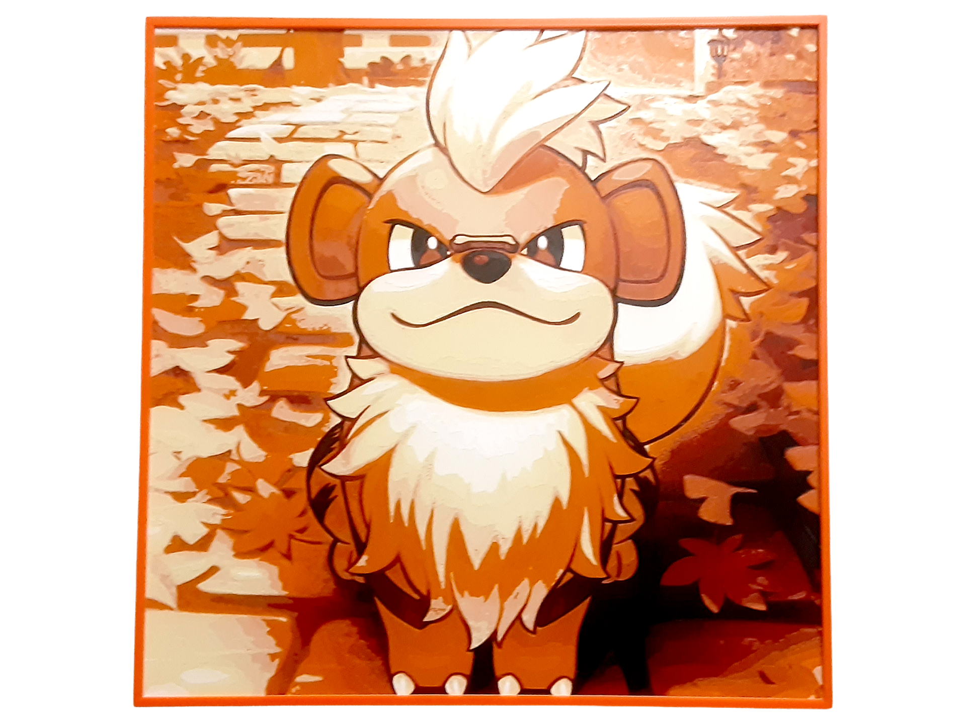 Growlithe Hueforge Pokemon Arcanine Orange Fire