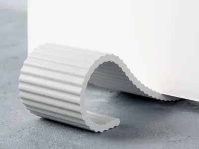 Ribbed Door Stopper