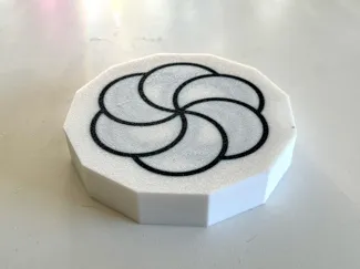 Crop Circle Coaster