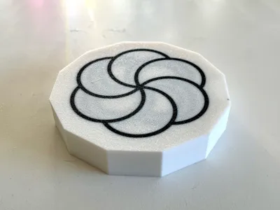 Crop Circle Coaster