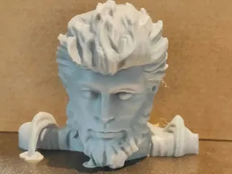 Black Myth WuKong Elon Musk Head Sculpture