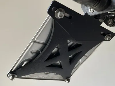 License Plate Holder for 50cc Moped 