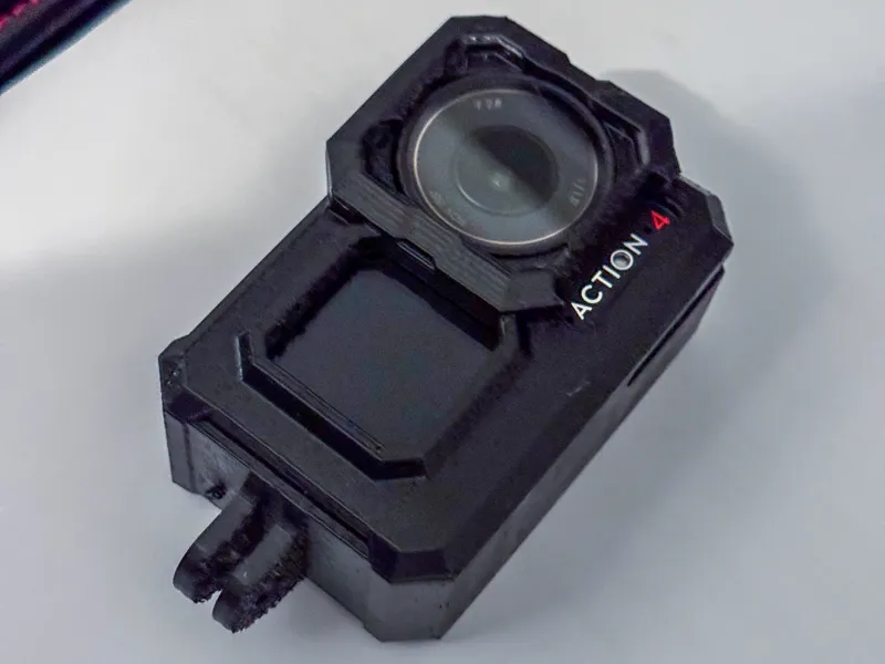 Dji Action 4, 5 Pro vertical mount