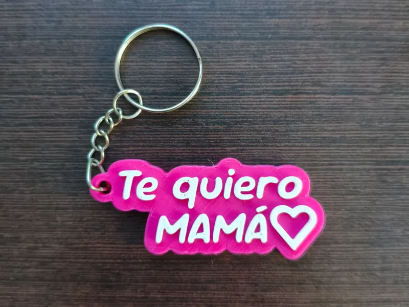 Llavero - Te quiero mamá