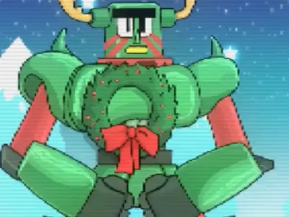 Christmas Robot Warrior