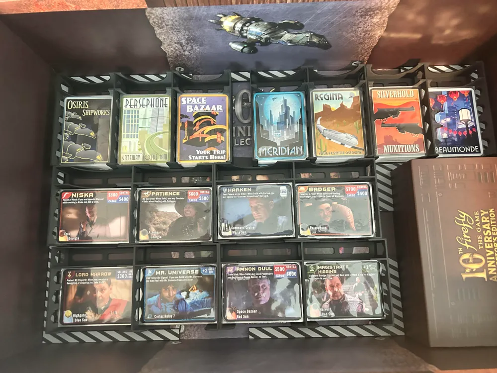 Firefly: The Game - 10th Anniversary Deck Holders - Free 3D Print Model -  MakerWorld