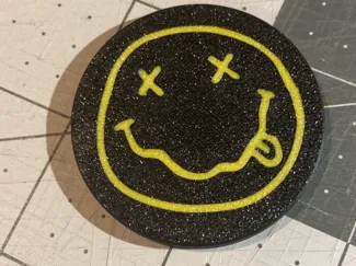 Nirvana Pop Socket Cover - Snap On
