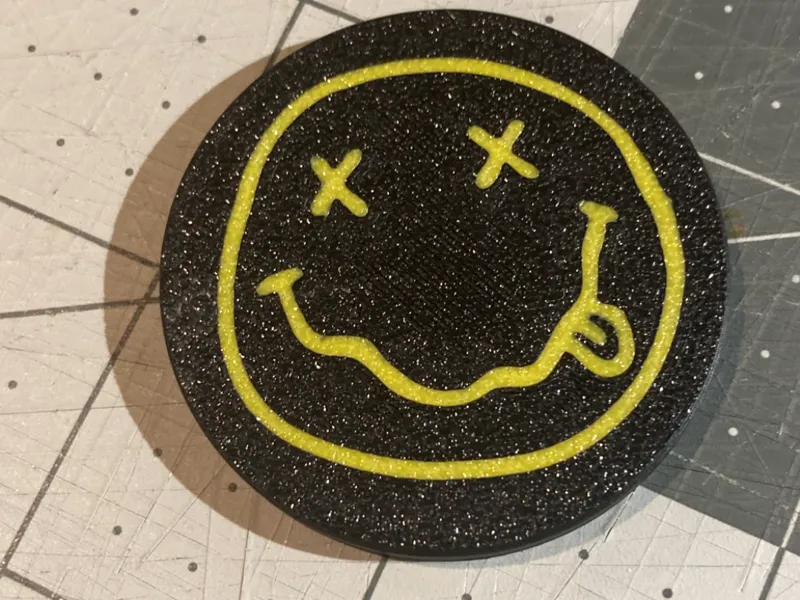 Nirvana Pop Socket Cover - Snap On
