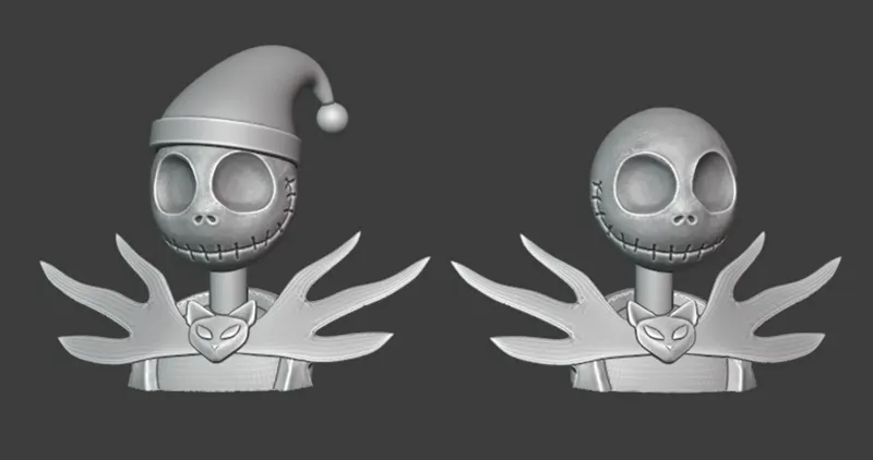 Jack Skellington Bust - The Nightmare Before Christmas