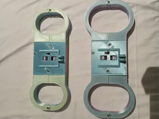 卡扣式枷锁套件
