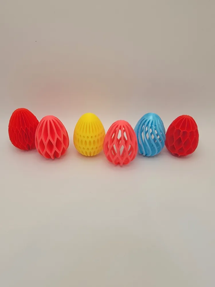 Decorative Easter Eggs - Free 3D Print Model - MakerWorld