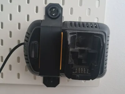 DeWalt DCB105 Skadis Charger Mount (T-Clip)