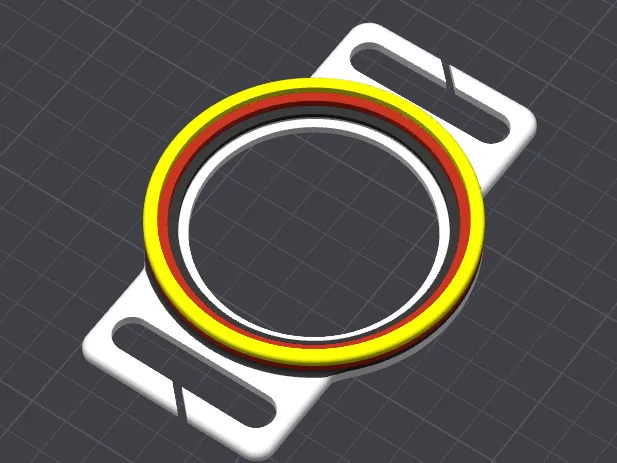 77-67-55-49mm Lens strap holder for 45mm strap