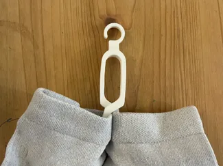 Pince à séchage pratique pour petits textiles 