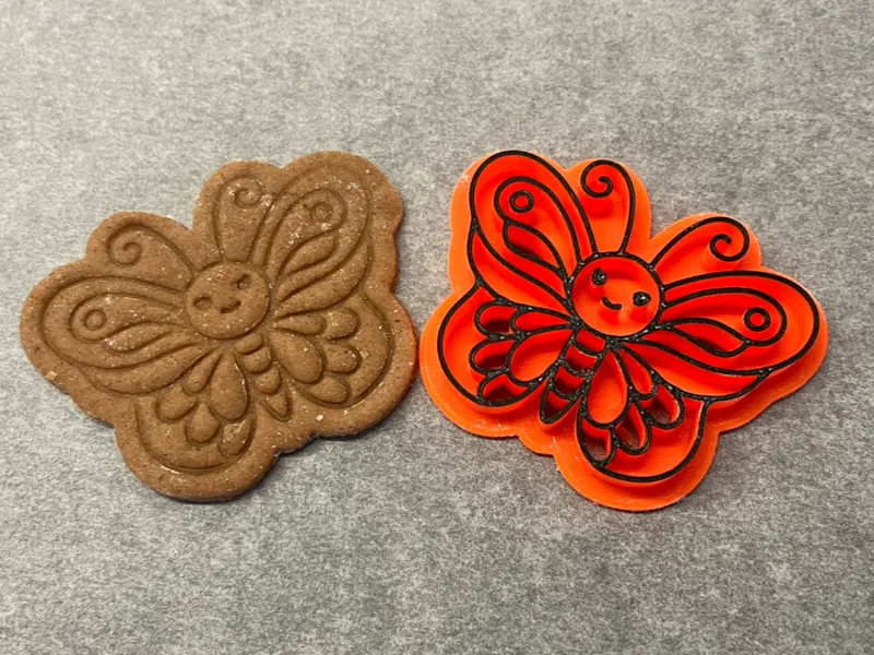 Butterfly cookie cutter