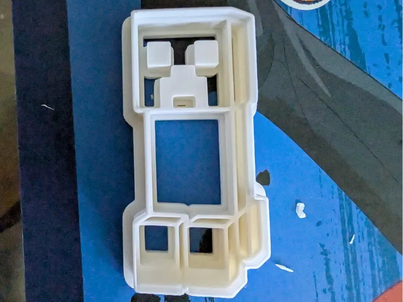 Creeper cookie cutter