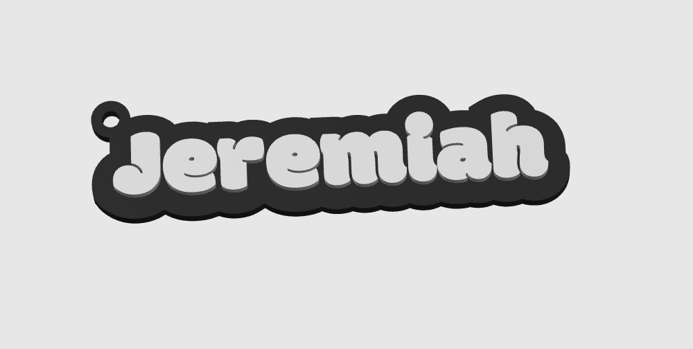 Miniatura 24 do modelo 3D Names