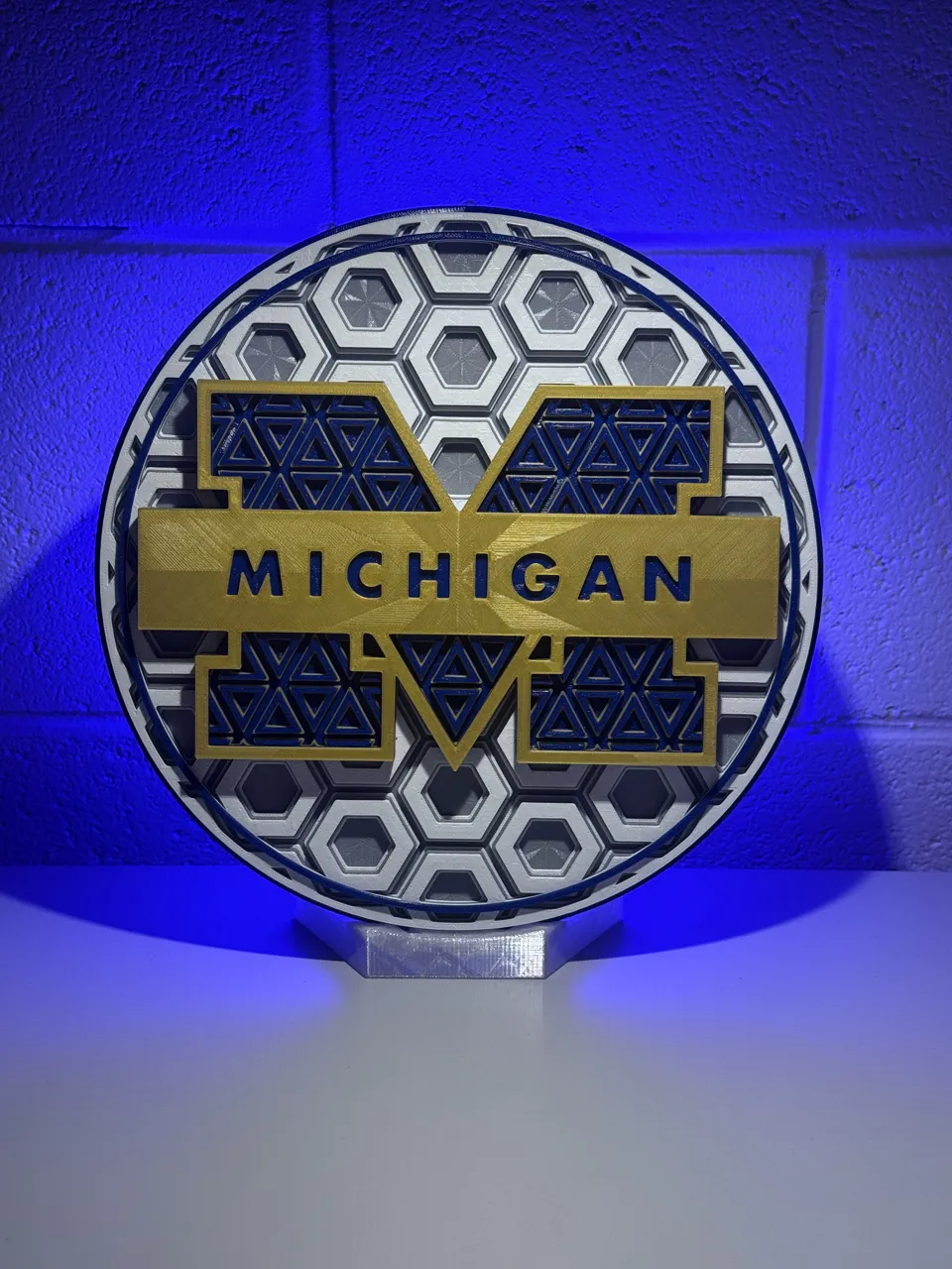 Michigan Script Dimensional Mosaic view 2