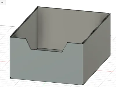 Stackable slider bin
