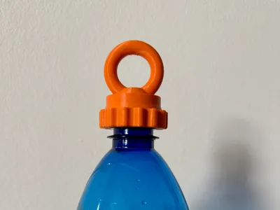 Eye bolt for standard bottle