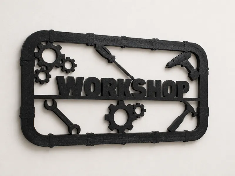 Workshop Sign