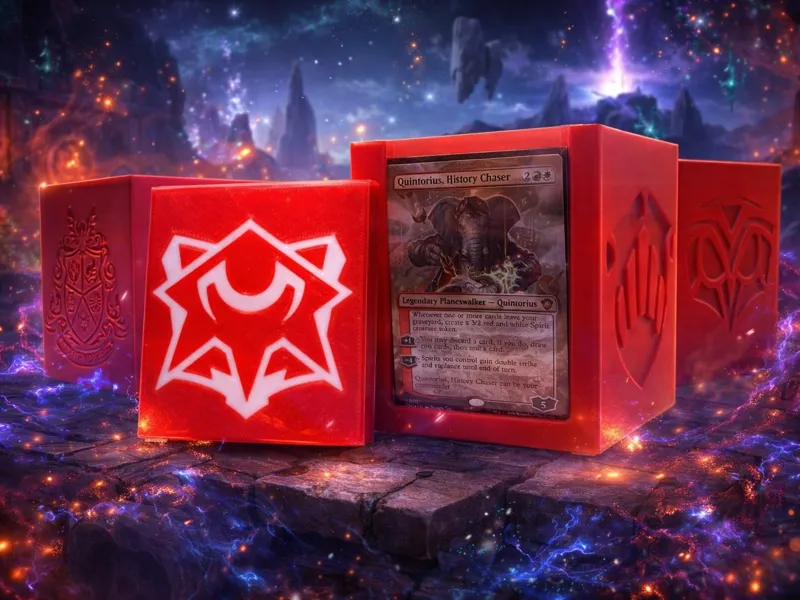 MTG Commander Deckbox Lorehold