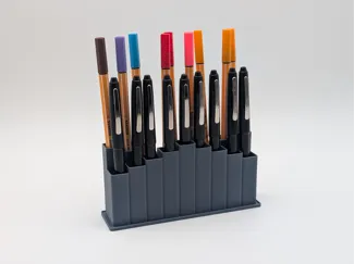 Pen Holder / Stand for 18 pens / modern design
