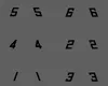 Added All Tail Numbers 1-6 (No frame)