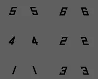 Added All Tail Numbers 1-6 (No frame)
