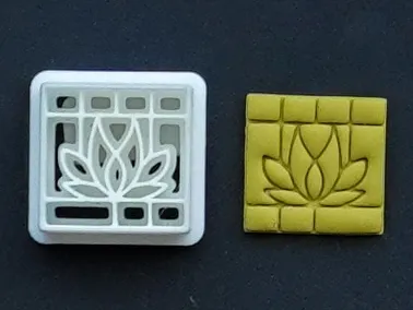 Lotus Polymer Clay Cutter For Earrings Necklaces