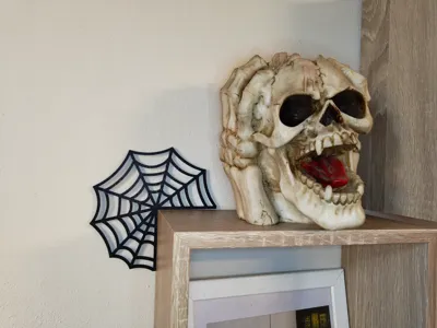 corner spiderweb