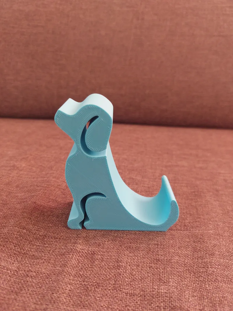 Dog phone holder