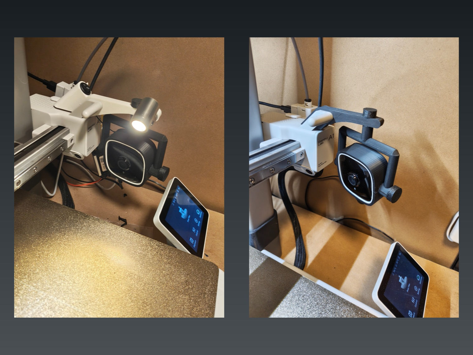 Tapo Camera Mount for Bambu Lab A1